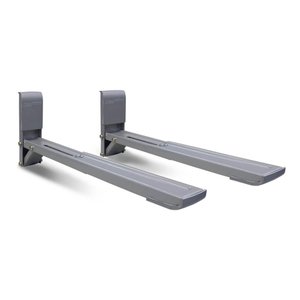 Suporte para Forno Microondas Sbr3.8 Brasforma Prata
