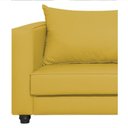 Ver imagem 2 de Sofá 2 Lugares Lisboa Suede Amarelo
