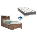 Ver imagem 1 de Colchão Solteiro Light D33 Ortobom + Cama Invicta c/ 2 Gavetas Atacama