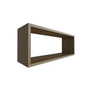 Ver imagem 5 de Nicho para Quarto Infantil 60x16cm Bege/Carvalho Mel