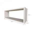 Ver imagem 4 de Nicho para Quarto Infantil Retangular 60x16cm Branco