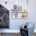 Ver imagem 7 de Nicho para Quarto Infantil Retangular 60x16cm Branco