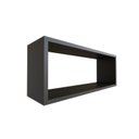 Ver imagem 5 de Nicho para Quarto Infantil Retangular 60x16cm Preto