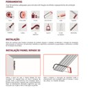 Ver imagem 5 de Painel Ripado Pvc Cinza 25cm X 2,70m Régua