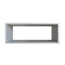 Ver imagem 4 de Nicho para Quarto Infantil Retangular 60x16cm Cinza/Cristal
