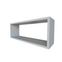 Ver imagem 3 de Nicho para Quarto Infantil Retangular 60x16cm Cinza/Cristal
