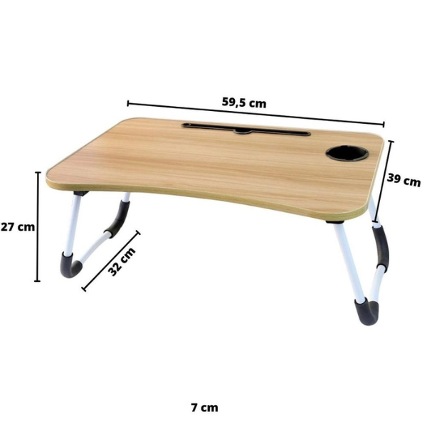 Suporte Portátil Mesa Dobrável P/ Notebook Tablet Regulável - 6