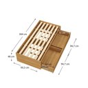 Ver imagem 4 de Cama de Solteiro 2 Gavetas 100% MDF Aurora Yescasa Marrom/Carvalho Hanover