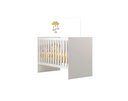 Ver imagem 1 de Berço Infantil Life C/ Mosquiteiro P/ Colchão 60 Cm - Branco -certificado