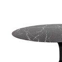 Ver imagem 3 de Mesa de Jantar Tulipa Saarinen Redonda 180x100 Cm Mármore Nero