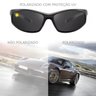 Óculos de Sol Polarizado Esportivo Bike Ciclismo Preto S0 - 2