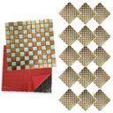 Ver imagem 1 de Pastilha de Vidro Kit 15 Uni Adesiva Parede Cozinha Sala Banheiro Decorativa Facil Aplicacao Requint
