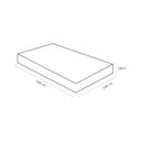 Ver imagem 5 de Cama Box Colchão ISO D28 Solteirão Ortobom Branco/Azul