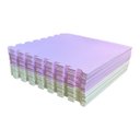 Ver imagem 3 de Kit 10 Tatame Eva Linha Premium 50x50x1cm 10mm Rosa Claro e Creme