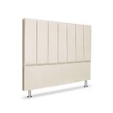 Ver imagem 1 de Cabeceira Estofada Cama Box Carla Linha Premium Cor:Bege;Tamanho:Queen 160 cm