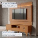 Ver imagem 5 de Rack com Painel para TV até 65 Polegadas 185cm x 187cm com LED 100% MDF Pés em Madeira Maciça Ares