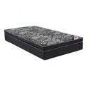 Ver imagem 3 de Cama Box Box ISO Molas Nanolastic Black Solteiro Ortobom Preto/Cinza