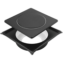 Ver imagem 2 de Ralo Cick Quadrado 10 cm X 10 cm - Preto
