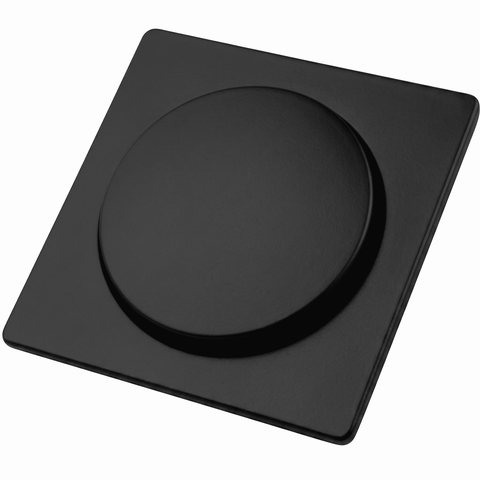 Ralo Cick Quadrado 10 cm X 10 cm - Preto