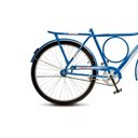 Ver imagem 3 de Bicicleta Colli Barra Sport Aro 26 em Ferro com Bagageiro e Capa Corrente Azul