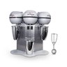 Batedor de Milk Shake 3 Copos 0,8l Profissional Inox Bms-3 127v + Concha de Sorvete Extrator 127v - 1