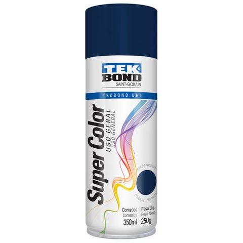 Spray Azul Escuro Uso Geral 350 Ml Tekbond