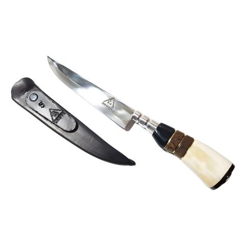 Faca Gaucha Artes. Aço Cirurgico P/churrasco,cozinha 22,5cm