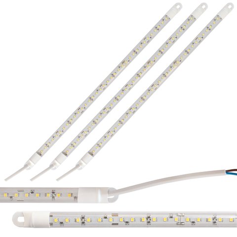 Kit 3 Peças Lâmpada Led Geladeira Freezer 12v 14w 1140mm:12v/branco-frio