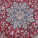 Ver imagem 2 de Tapete Belga Danubio Redondo 1,60x1,60cm 538C301220 Vermelho Abtex