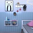 Ver imagem 7 de Nicho para Quarto Infantil 60cm Branco