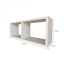 Ver imagem 6 de Nicho para Quarto Infantil 60cm Branco