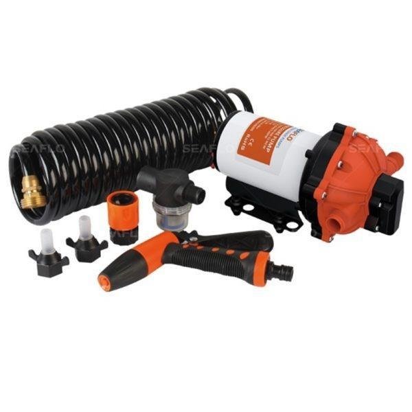 Bomba Pressurizadora com Kit de Lavagem 5.0 Seaflo