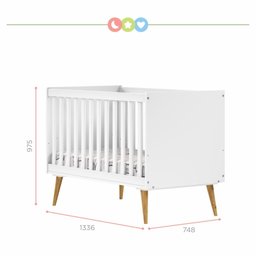 Berço Mini Cama Caring  - 3