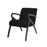 Cadeira Poltrona Decorativa Juliette Preto Daime Store - 2