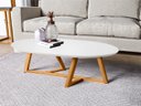 Ver imagem 3 de Mesa de Centro Jasper Branco Amêndoa