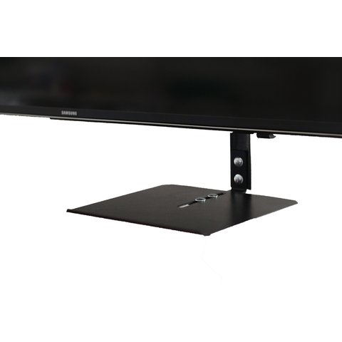 Suporte Bandeja 15x15cm p/ Dvd Videogame Conversor Decodificador TV Cabo Fixa em Parede e Suporte TV