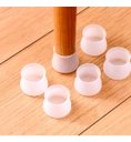Ver imagem 5 de Kit 4 Capa de Silicone Pé de Cadeira Mesa Anti Risco e Ruído Unica