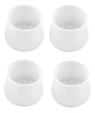 Ver imagem 1 de Kit 4 Capa de Silicone Pé de Cadeira Mesa Anti Risco e Ruído Unica