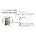 Ver imagem 3 de Panela Corpo Triplo Tramontina Grano 62141200 Inox Inox 62141200