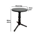 Ver imagem 2 de Mesa Latera de Canto Apoio Sofá Cor Imbuia Mesinha de Centro Infantil Retrô