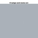 Ver imagem 2 de Mesa de Escritório Pé Tubular Pe25 em Mdp 150 X 70 Cm Cinza com Base Preta