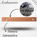 Ver imagem 3 de Kit 5 Puxador Porta Gavet Móveis Cozinha Drop Alumínio 125mm - Cobre