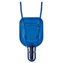 Ver imagem 5 de Carrinho de Mão Tramontina com Caçamba Rasa Plástica Azul 50 L, Braço Metálico e Pneu com Câmara Tra