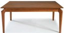 Ver imagem 3 de Conjunto Sala de Jantar Mesa Retangular 250cm com 8 Cadeiras Estofadas com Encosto em Tela Rattan