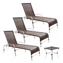 Ver imagem 1 de 3 Espreguiçadeiras e Mesa para Piscina, Área, Varanda Trama Original