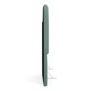 Ver imagem 6 de Cabeceira Orgânica Cama Box Solteiro Sea 90cm com Frame Bouclé Verde Menta - Desk Design