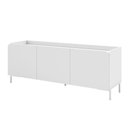 Ver imagem 1 de Rack para Tv até 55 Polegadas 3 Portas Branco - Brv