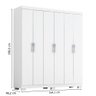 Guarda-Roupa Casal 6 Portas Juliana Acp - 4