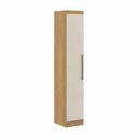 Ver imagem 4 de Guarda Roupas Armário Multiuso 1 Porta 40cm Selene Soluzione Móveis