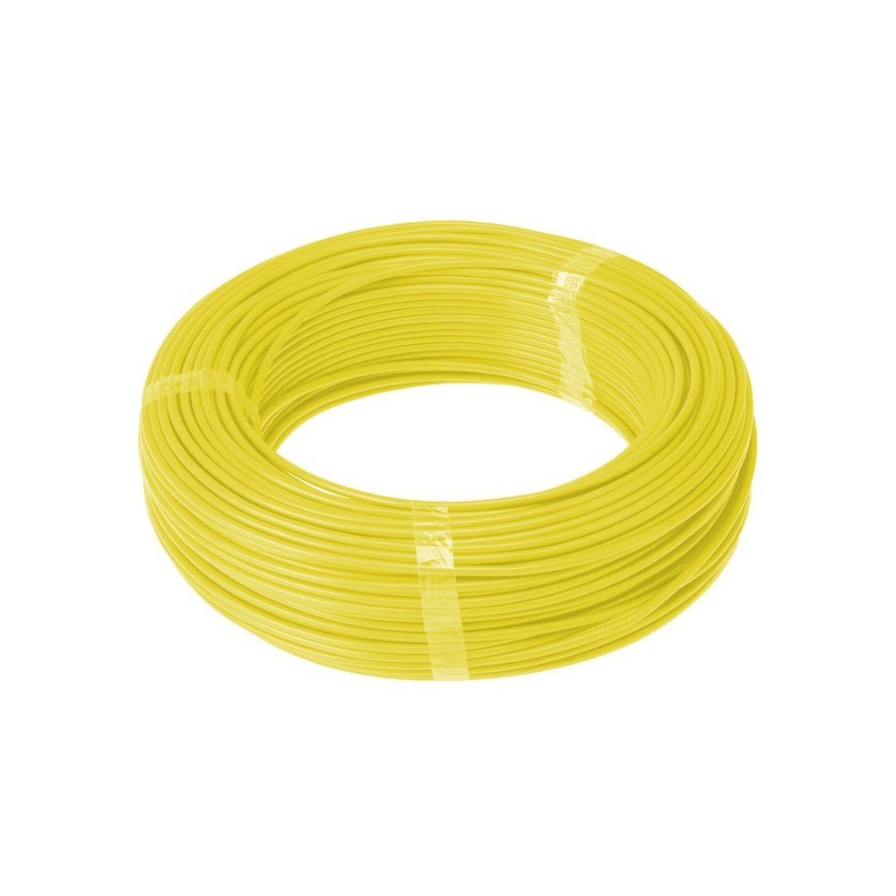 Elétricos fios e cabos 10 Mm 100 Metros Amarelo - 2